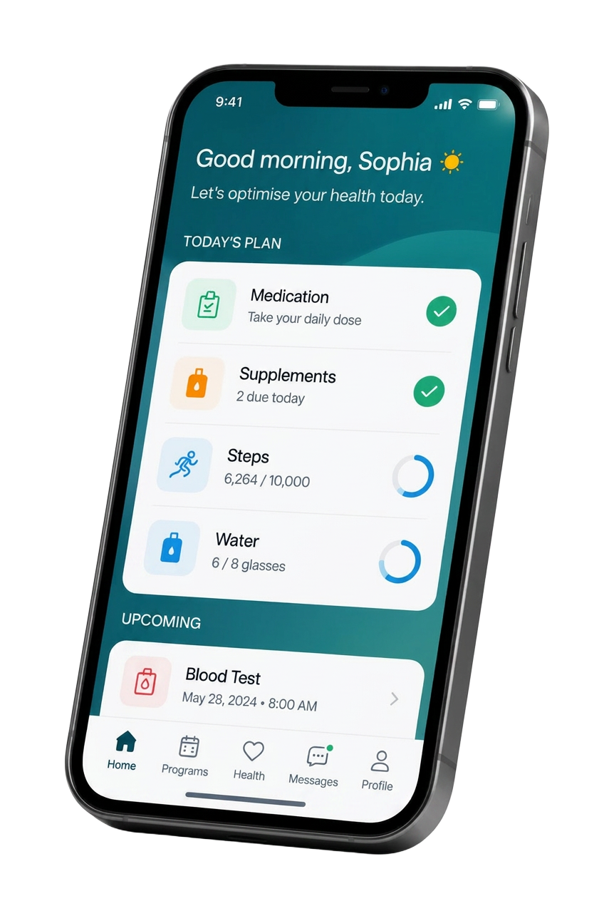 Castill Health mobile app